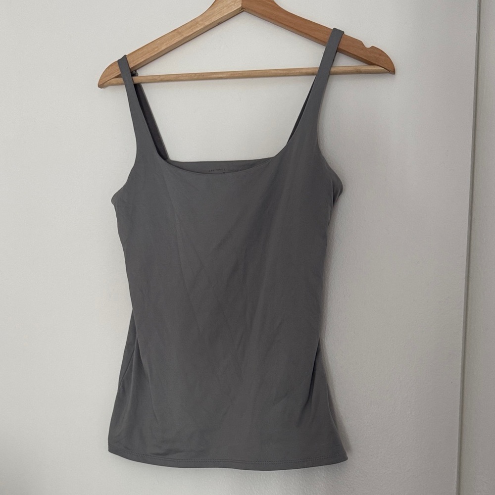 New York & Company Slate Gray Camisole